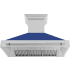 ZLINE 8654STXBM48 - 48 Inch Wall Mount Chimney Hood Dishwasher-safe Stainless Steel Baffle Filters
