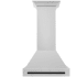 ZLINE Autograph Edition 8654STZ30MB - ZLINE Autograph Edition 30 in. Stainless Steel Range Hood with Stainless Steel Shell and Matte Black Handle front. 30 Inch Wall Mount Range Hood