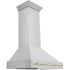ZLINE Autograph Edition 8654STZ36G - 36 Inch Wall Mount Range Hood