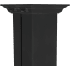 ZLINE CM6BTBSGL2IN - Crown Molding in Black Stainless Steel with Built-in Bluetooth Speakers