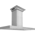 ZLINE KECRNBT42 - 42 Inch Wall Mount Range Hood with 4 Fan Speed 400 CFM Motor