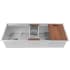 ZLINE SLS43 - Garmisch Undermount Single Bowl Kitchen Sink with Bottom Grid and Accessories