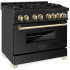 ZLINE Autograph Edition RABZ36G - 36 Inch Autograph Edition Dual Fuel Range