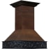 ZLINE 9373AR36 - Designer Series 36 Inch Island Mount Range Hood 4-Speed/700 CFM Motor