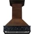 ZLINE 9373AR36 - Designer Series 36 Inch Island Mount Range Hood with 3 Minute AutoTimer with Delayed Shutoff