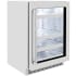 ZLINE RBSOSN24 - Touchstone 24 Inch Beverage Center with DuraSnow® Stainless Steel Glass Door and DuraSnow® Stainless Steel Handle