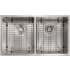 ZLINE SR50D33S - Anton 33 Inch Undermount Double Bowl Stainless Steel Kitchen Sink