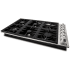 ZLINE RC36PBT - 36 Inch Drop-in Gas Cooktop with Porcelain Black Top