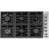 ZLINE RC36PBT - Continuous Cast Iron Grate and Black Porcelain Cooktop
