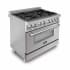 ZLINE RASN36 - 36 Inch Dual Fuel - Gas Range/Electric Oven - Snow Stainless