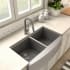 ZLINE GEMKFGM - Gemini Single Handle Pull Down Kitchen Faucet with High-Arc 360° Swivel Spout