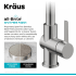 Kraus Britt™ Series FS1001KFF1691SFS - 2-in-1 Commercial Style Pull-Down Single Handle Water Filter Kitchen Faucet with 2-Stage Under-Sink Filtration System