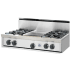 BlueStar RGTNB364CBSS - View of 36" Rangetop with 4 Open Burners and 12" Griddle