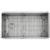 Nantucket Sinks Pro Series ZR3218OSD - 32 Inch Pro Series Large Rectangle Single Bowl