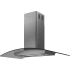 Zephyr Core Collection ZREM90BBSGG - Ravenna 36 Inch Island Chimney Hood Angle View