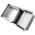 Nantucket Sinks Pro Series ZRPS362016 - 36 Inch Large Prep Station
