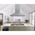 Zephyr Pro Siena Pro ZSLE48DS - 48 Inch Island Mount Range Hood in Lifestyle View