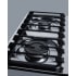 Summit ZTL053S - 30 Inch Gas Cooktop with 4 Sealed Sabaf® Burners Close-Up View