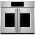 Monogram Statement Series ZTSX1FPSZSS - 30-inch Statement French-Door Single Wall Oven