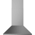 Monogram ZVIS361SRSS - 36 Inch Island Mount Smart Range Hood in Front View