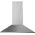 Monogram ZVIS481SRSS - 48 Inch Island Mount Smart Range Hood in Front View