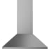 Monogram ZVWS361SRSS - 36 Inch Wall Mount Smart Range Hood in Front View