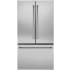Monogram ZWE23NSYSS - 36 Inch Counter-Depth French-Door Refrigerator - Front View