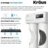 Kraus Purita FS1001FF100SFS - 2-Stage Under-Sink Filtration System with Single Handle Drinking Water Filter Faucet