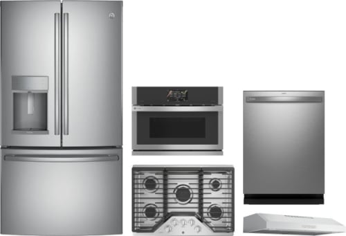 Collage of PFE28KYNFS, PGP7030SLSS, PSB9100SVSS, PDT715SYVFS, PVX7300SJSS