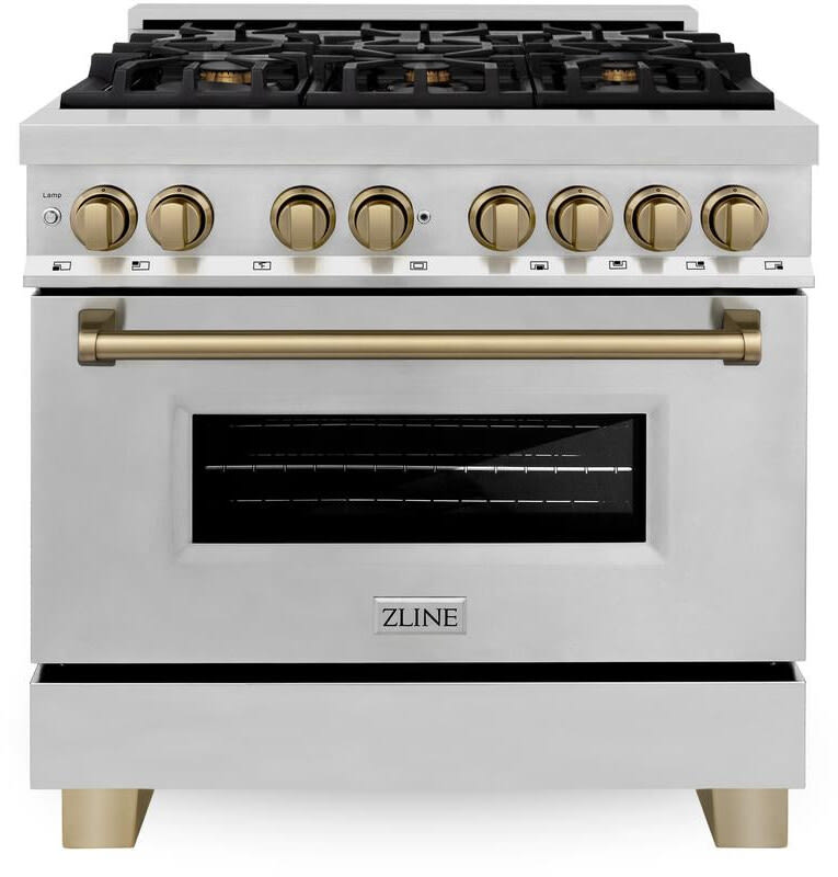 36 Inch Freestanding Dual Fuel Range