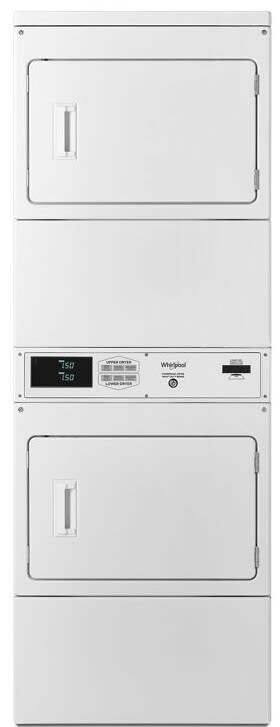 27 Inch Commercial Electric Stacked Dryers