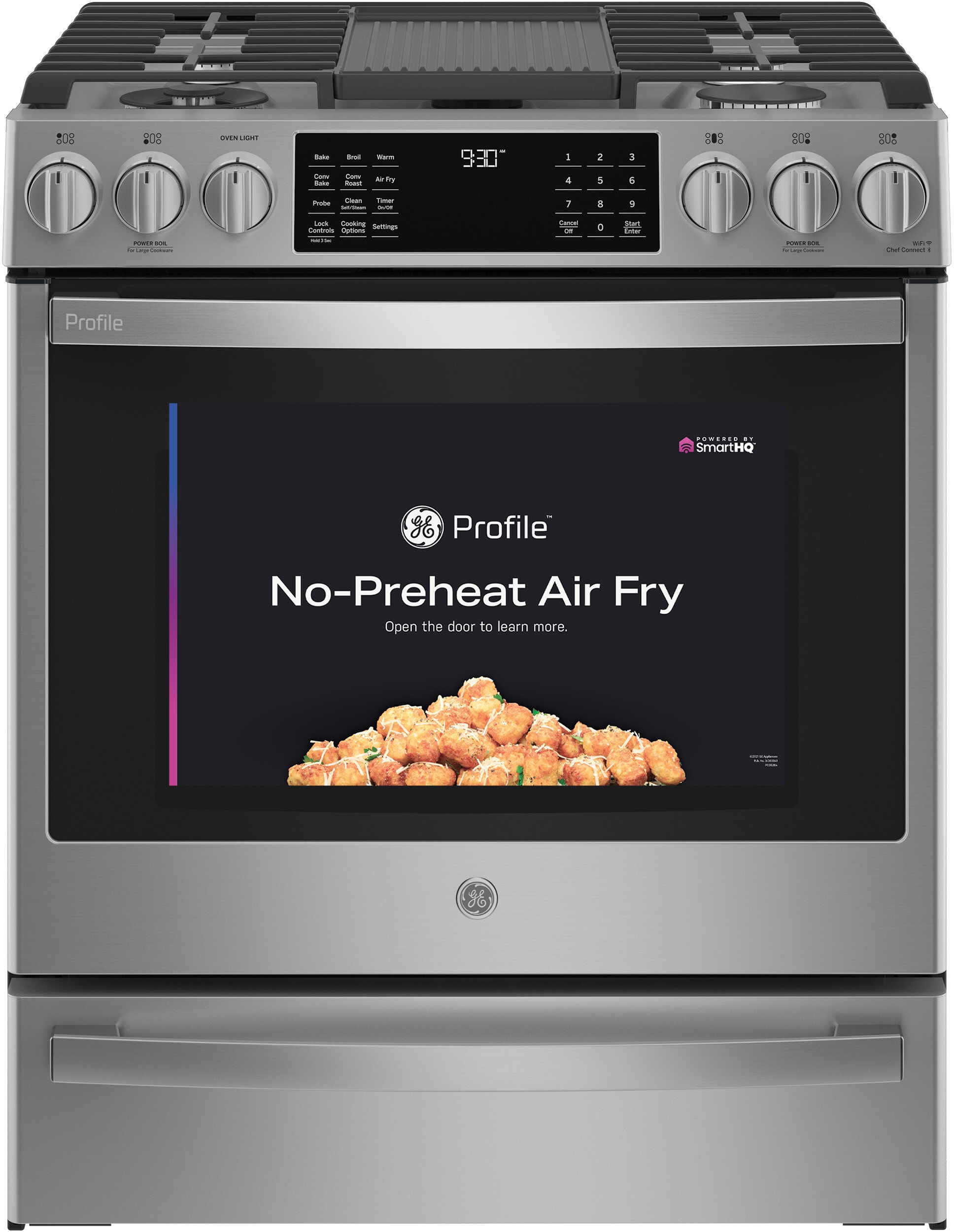 30 Inch Smart Slide-In Gas Range