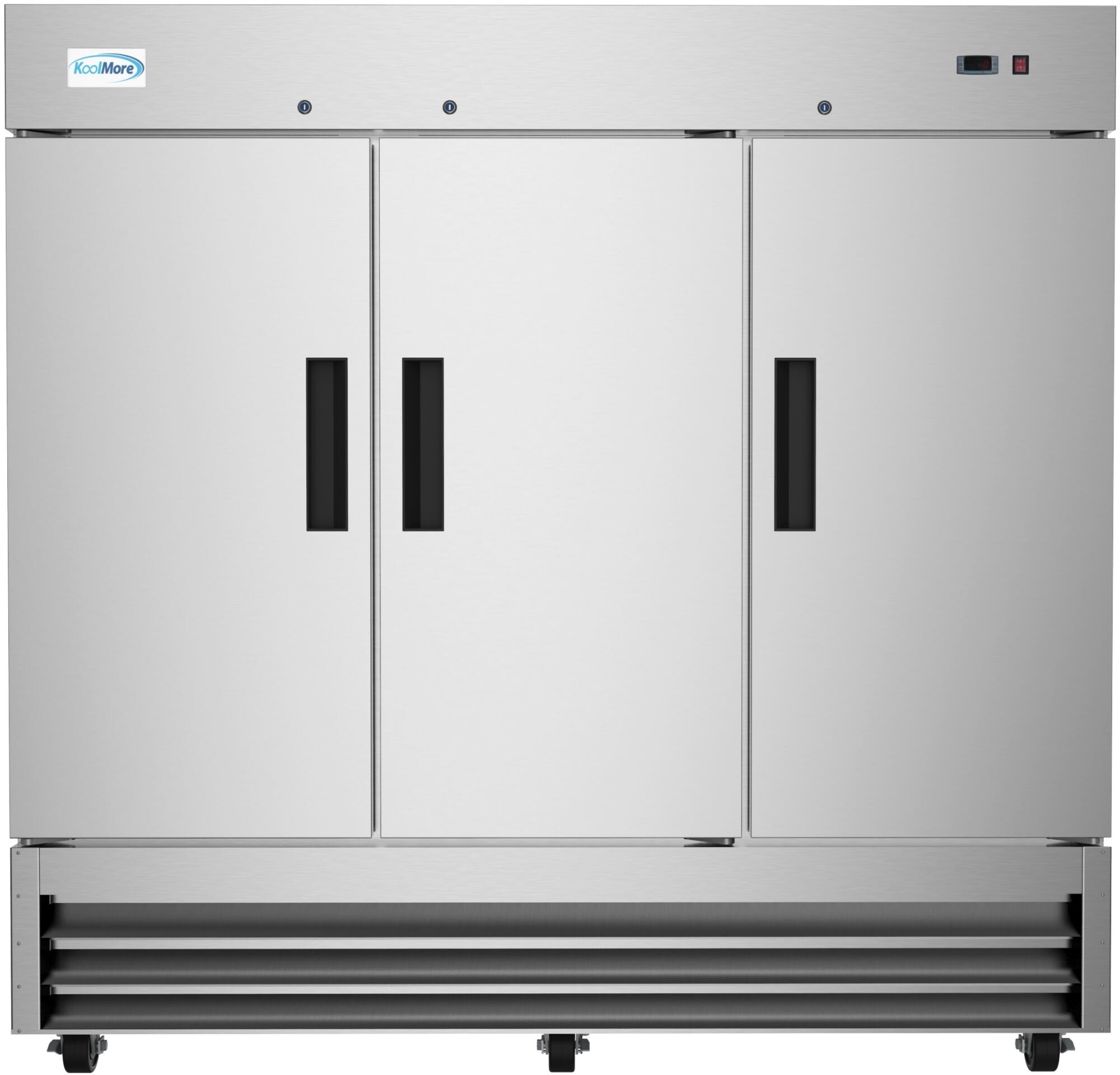 refomed × CCU Koolmore RIF3DSS 82 Inch Commercial Freestanding Upright Freezer