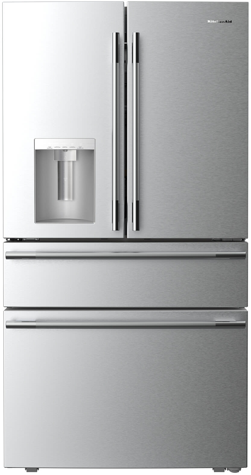36 Inch Freestanding 4-Door French Door Refrigerator