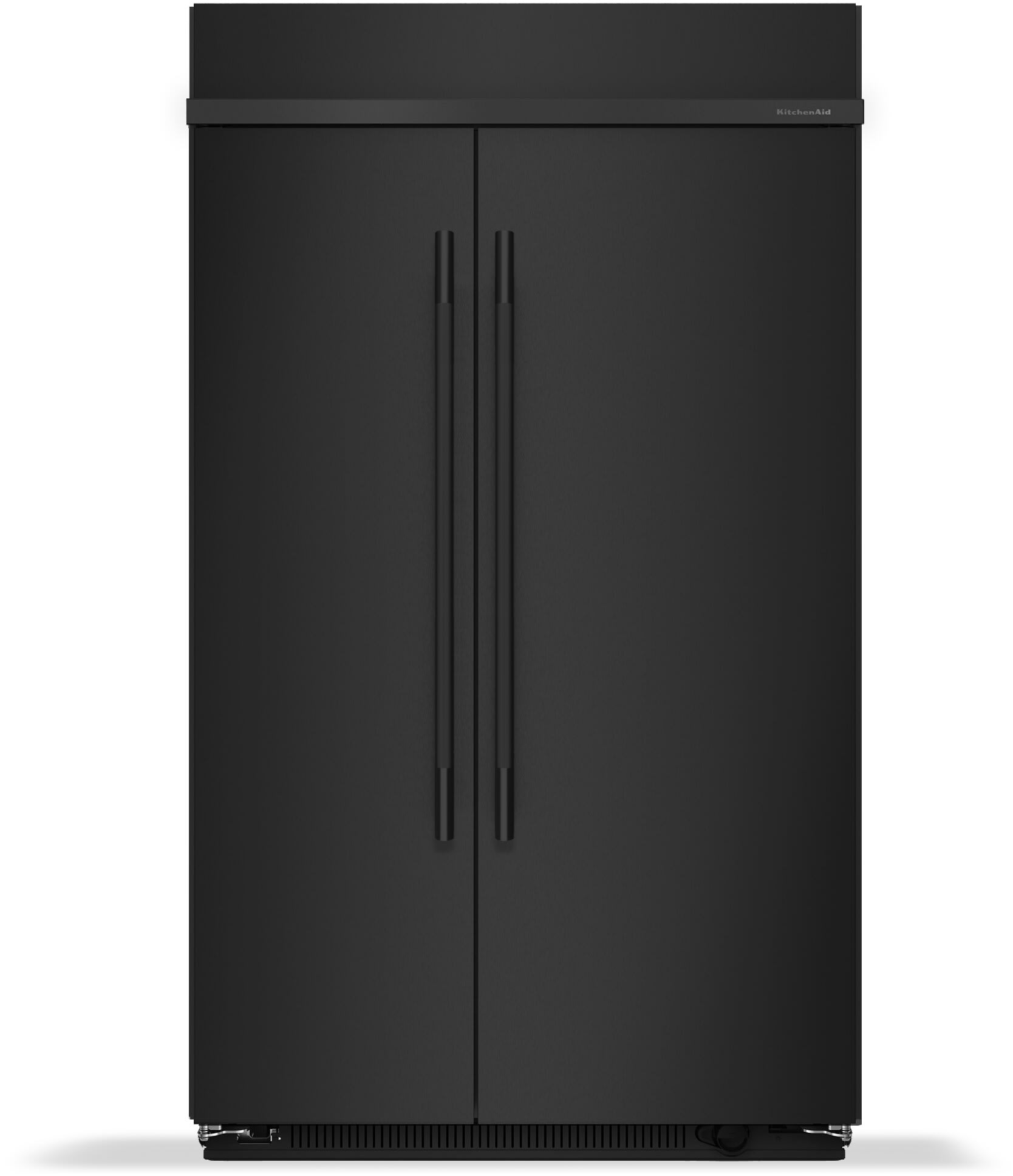 Koninページ KitchenAid KBSN748SBE 48 Inch Built-In Side-by-Side Refrigerator