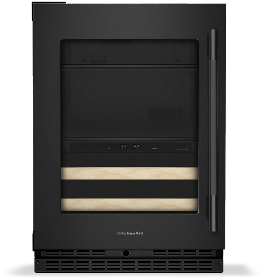 KitchenAid 25.5 Cu. Ft. 42" Built-In Side-By-Side Refrigerator w/ Platinum Interior in Juniper KBSN742SJP on Fridge.com