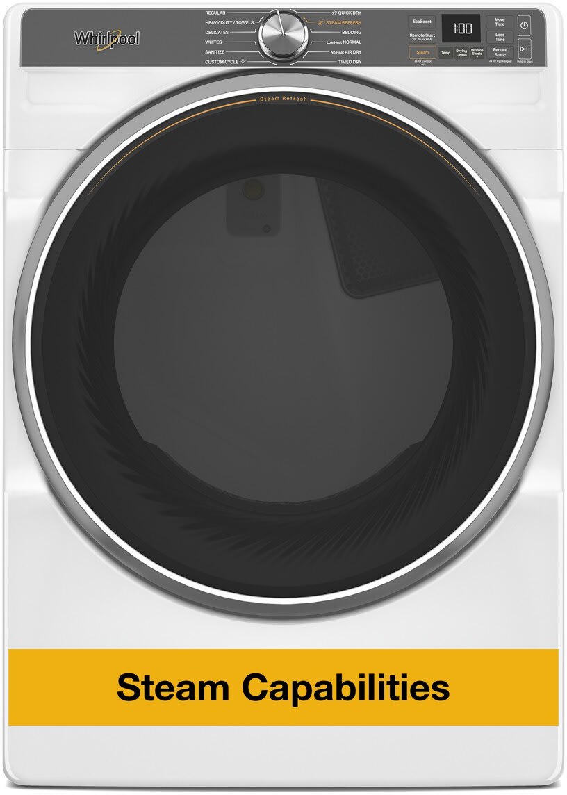 27 Inch Smart Front Load Electric Dryer
