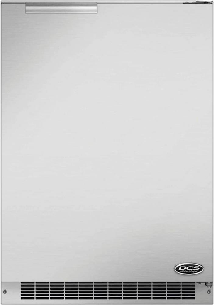 Dcs Rf24re3 24 Inch Outdoor Refrigerator With Right Hinge Cantilevered Stainless Steel Shelves Digital Temperature Control Panel Door Open Alarm Internal Door Shelves And Energy Star Certified