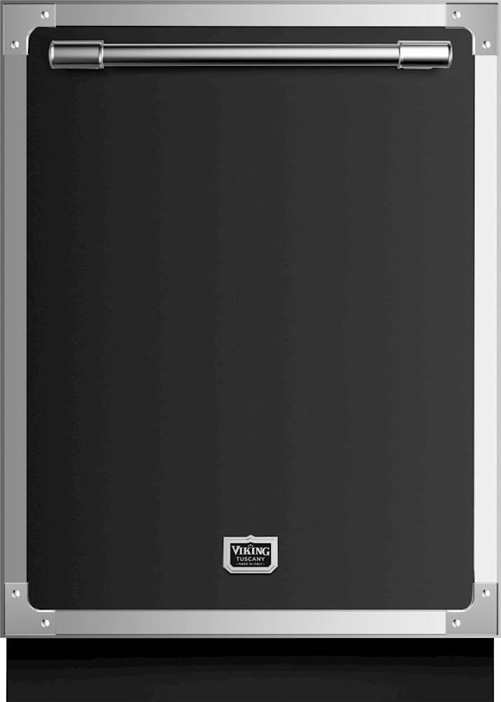 24 Inch Tuscany Dishwasher Door Panel Kit: Cast Black