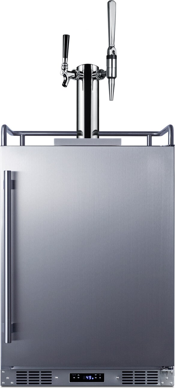 24 Inch Built-In Cold Brew/Nitro-Infused Coffee Kegerator