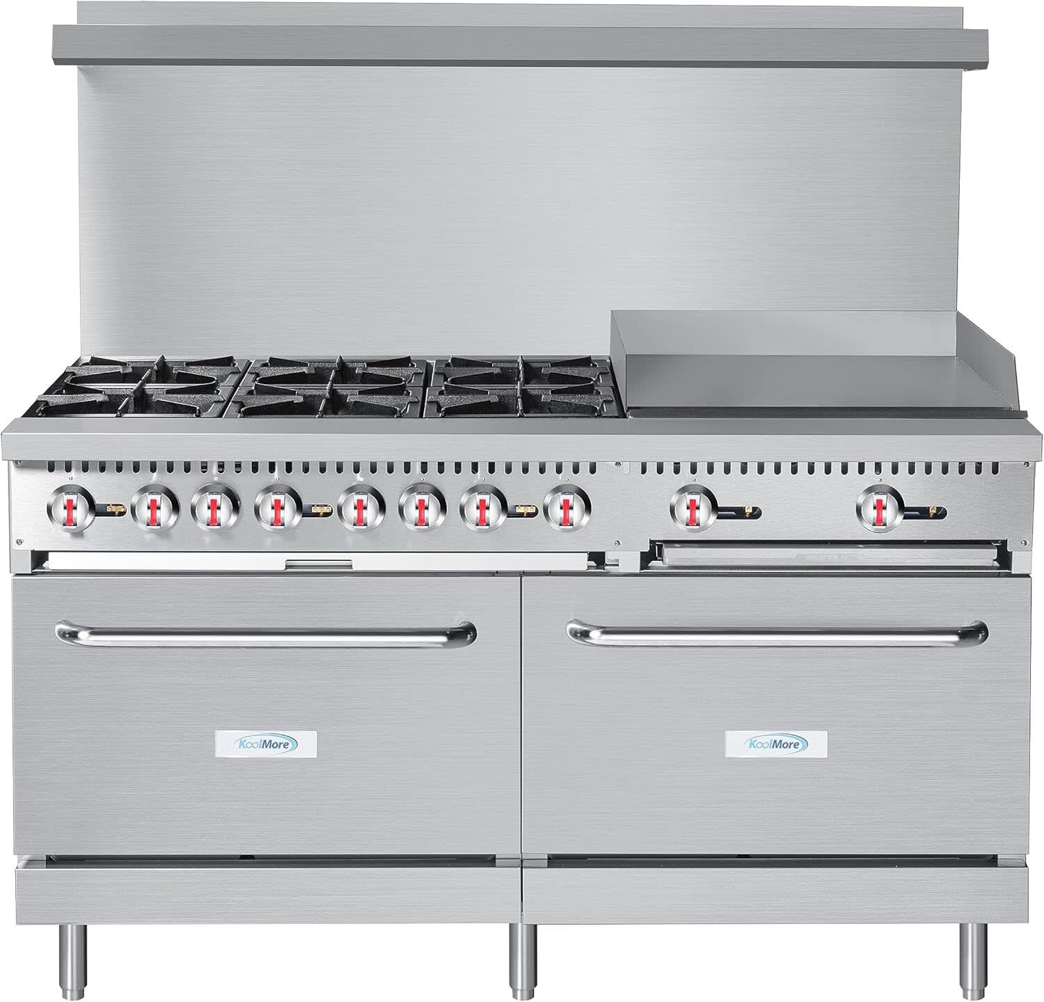60 Inch Commercial Gas Range