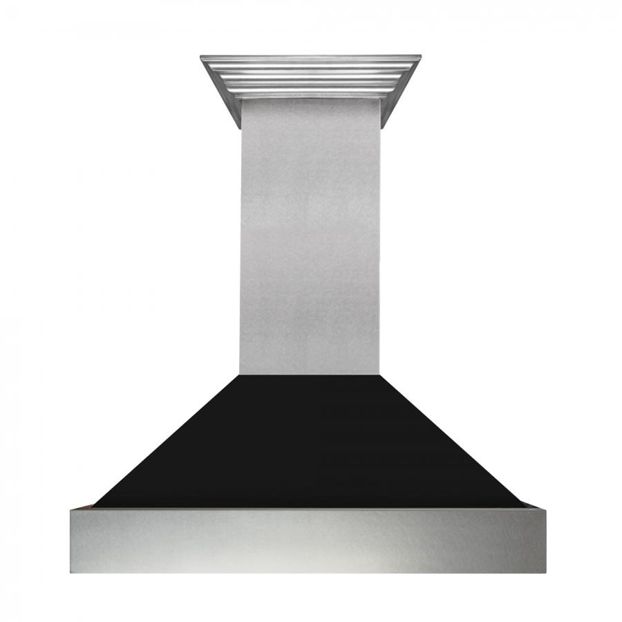 ZLINE 30 Inch Stainless Steel Range Hood with White Matte Shell