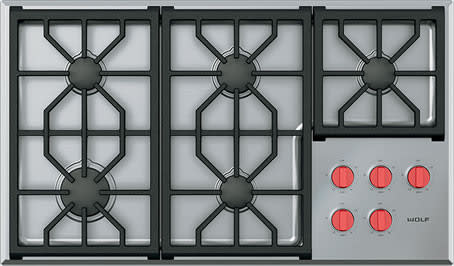 36 Inch Gas Cooktop