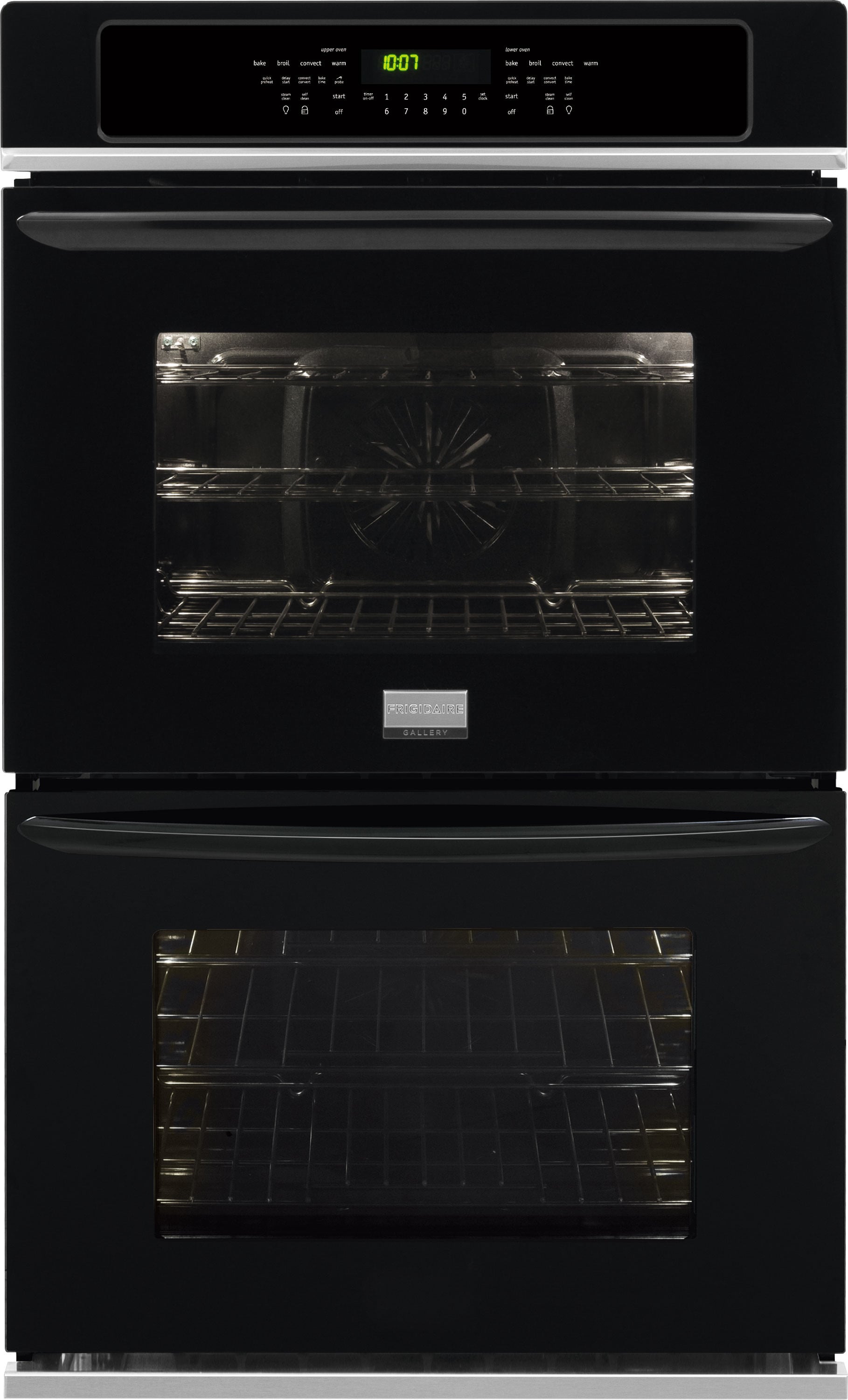 Frigidaire FGET3065PB 30 Inch Double Electric Wall Oven with Effortless™ Temp Probe, Smudge-Proof™, Express-Select® Controls, Keep Warm Setting, ...