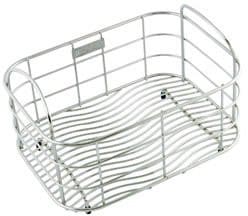 Stainless Steel Wavy Wire Rinsing Basket