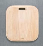 Hardwood, Reversible Cutting Board 15-3/8 Inch x 17 Inch x 3/4"T