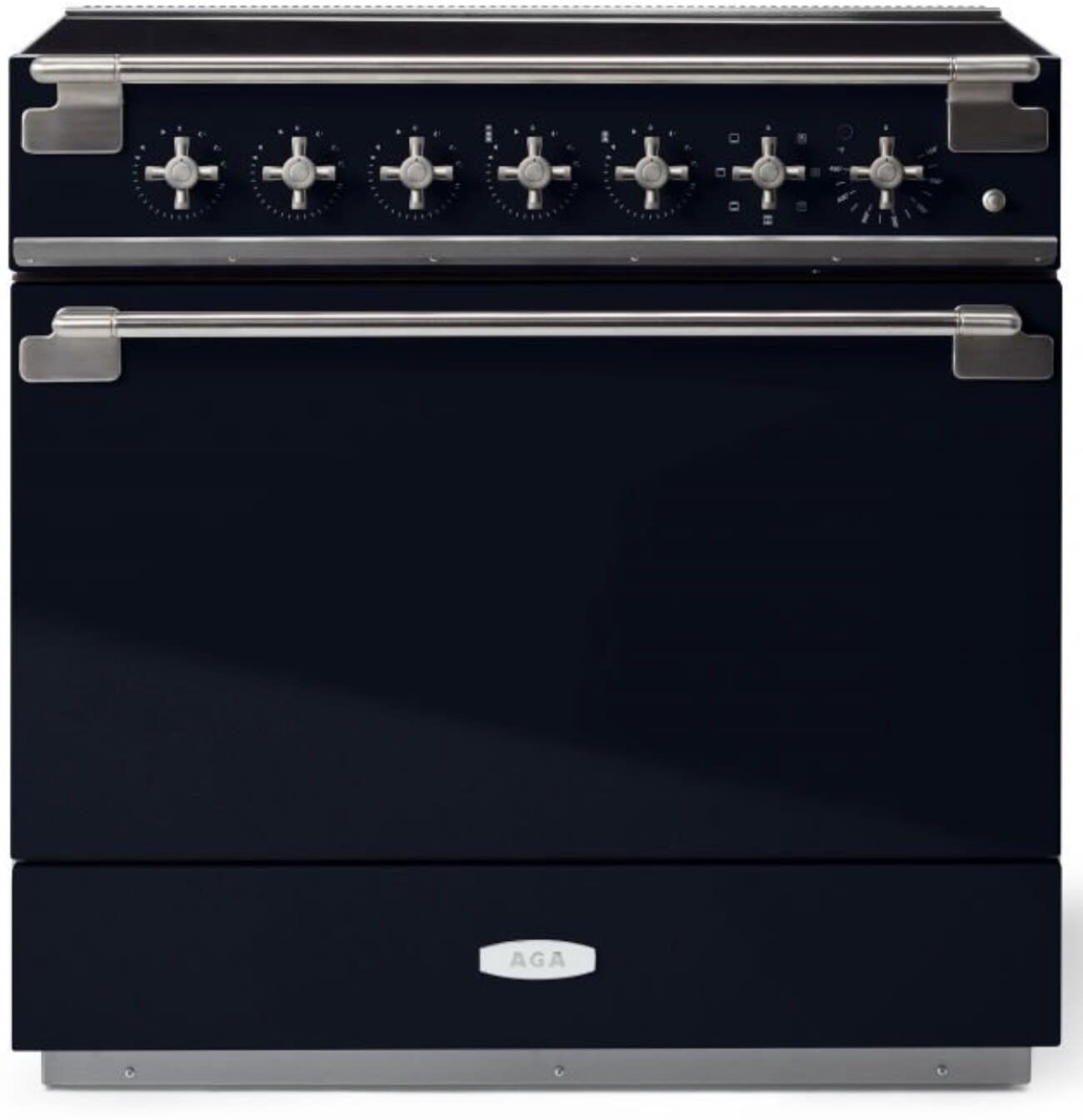 【A.H.P.L】ahpl AGA AH3630EUCBLKPC 36 Inch Trapezoid Wall Mount Range Hood with 3