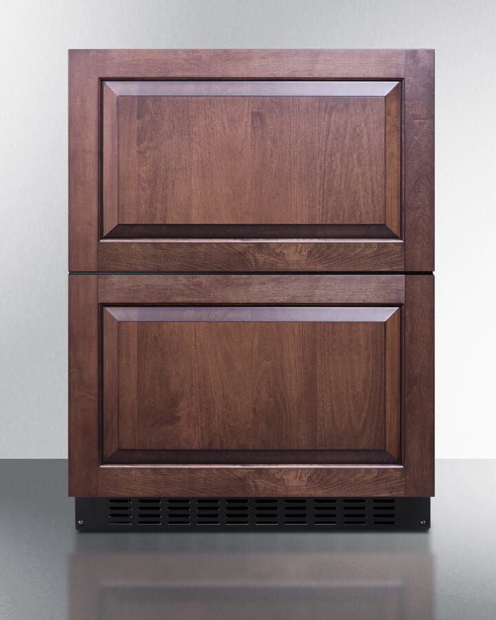 24 Inch Built-In Double Drawer Refrigerator