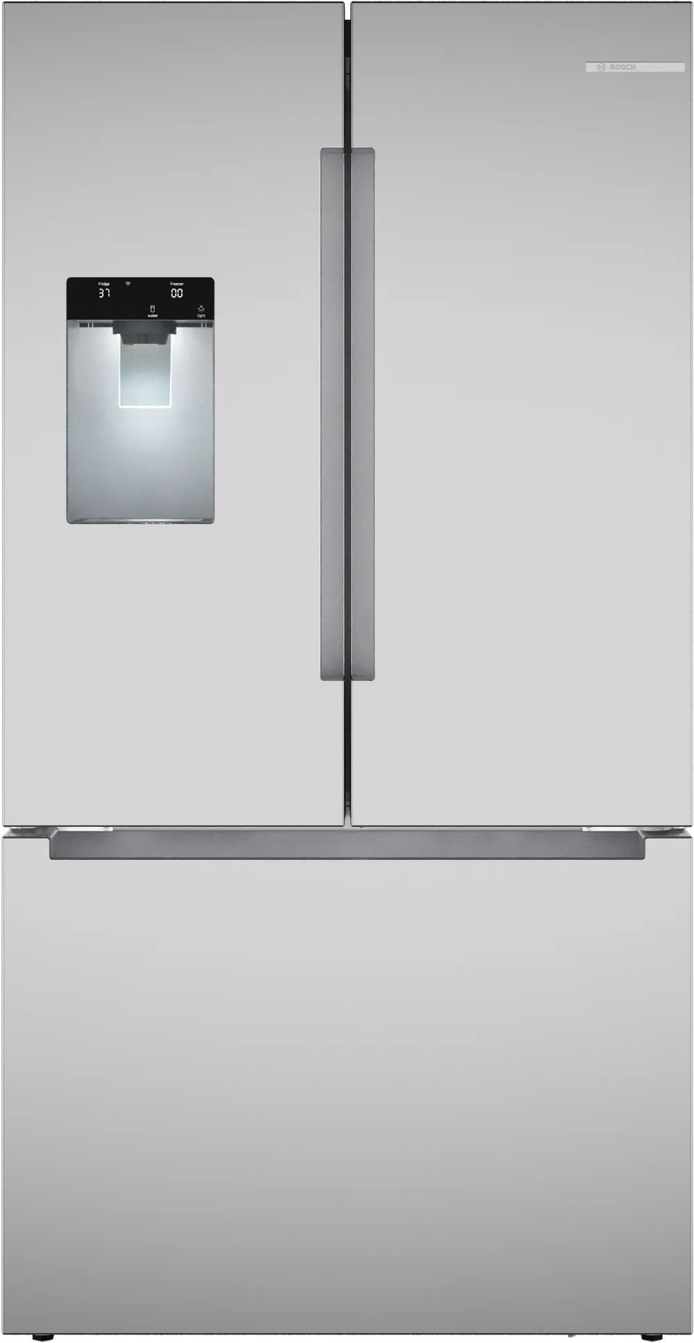 36 Inch Counter Depth Freestanding French Door Smart Refrigerator
