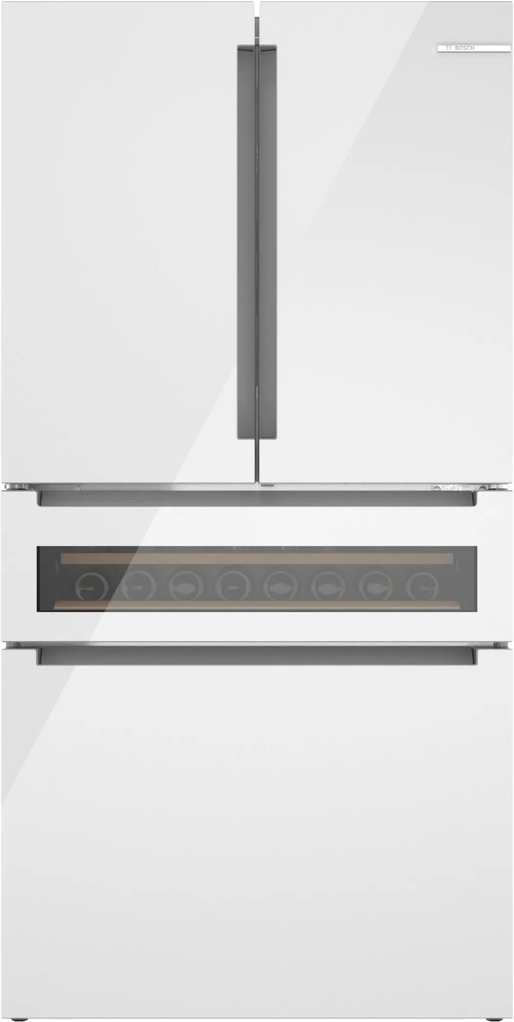36 Inch Freestanding French Door Smart Refrigerator